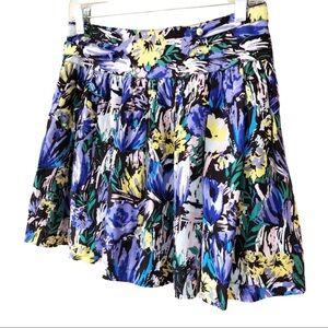 xxi | Flouncy Button-Detail Floral Skirt Size M
